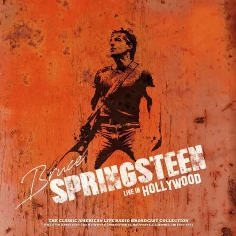 Bruce Springsteen Live In Hollywood 1992 (Natural Clear) (LP)
