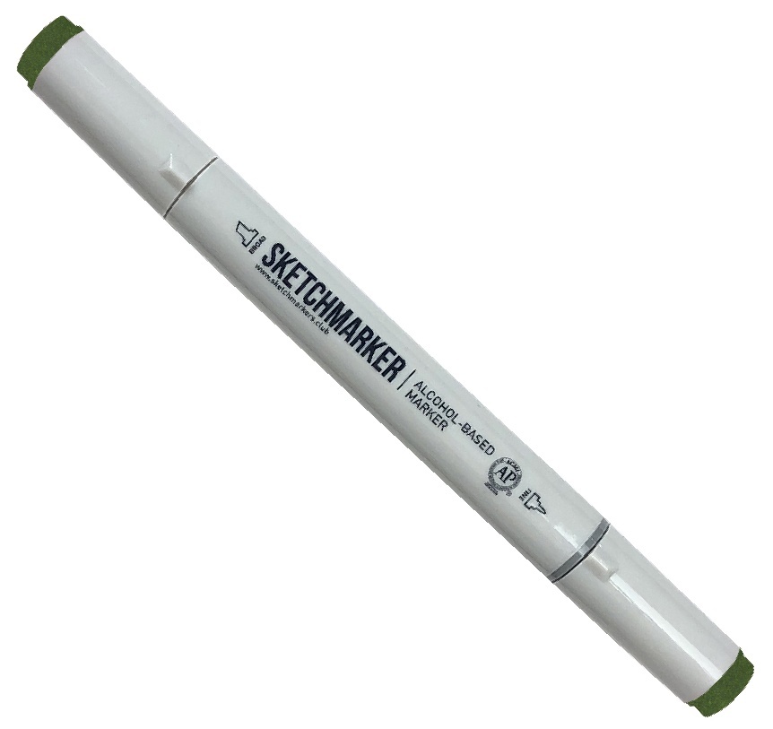 

Маркер Sketchmarker двухсторонний для скетчинга цвет G30 Оливковый зеленый