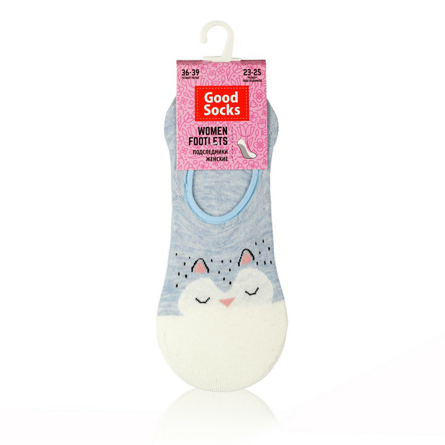 

Следки женские Good Socks белые 23-25, Белый