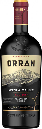 

Вино "Orran" Areni & Malbec Dry, 0,75 л