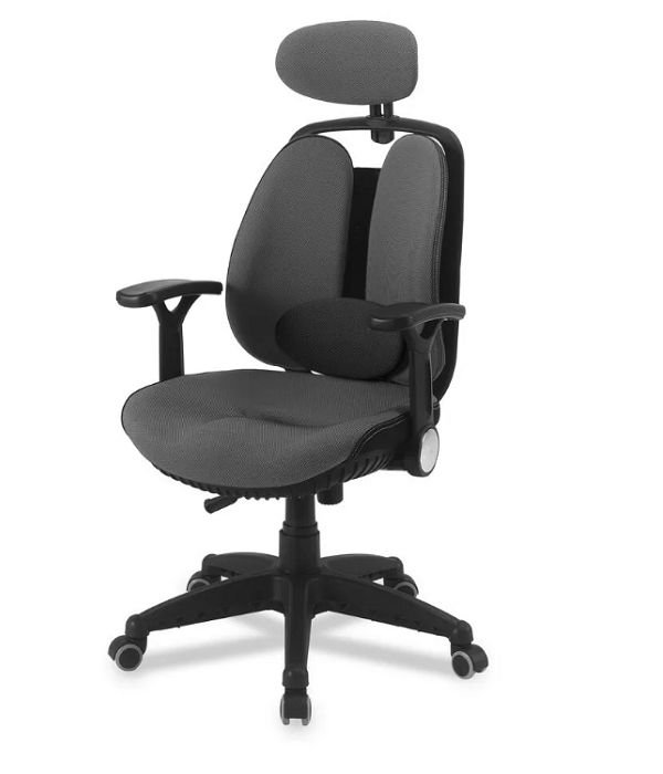 фото Компьютерное кресло серия synif мод. inno health (sy-0901-gy) с черным каркасом
