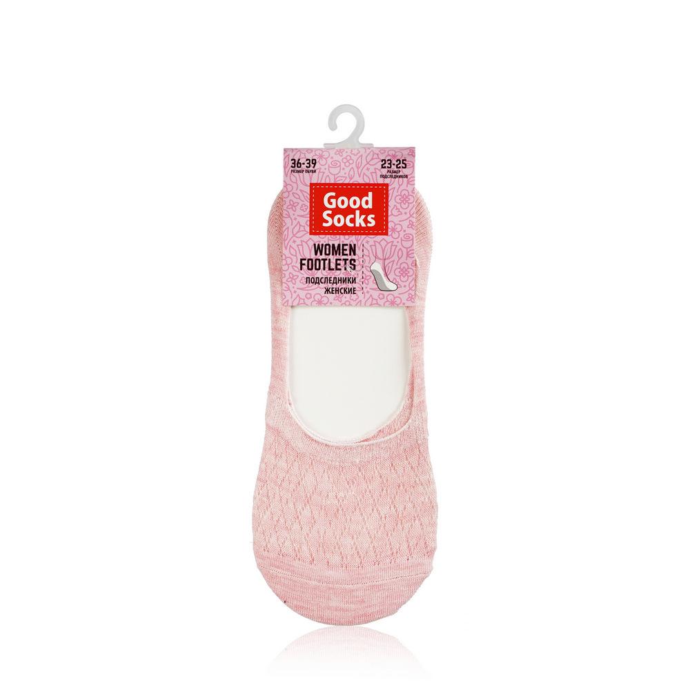 

Следки женские Good Socks розовые 23-25, Розовый