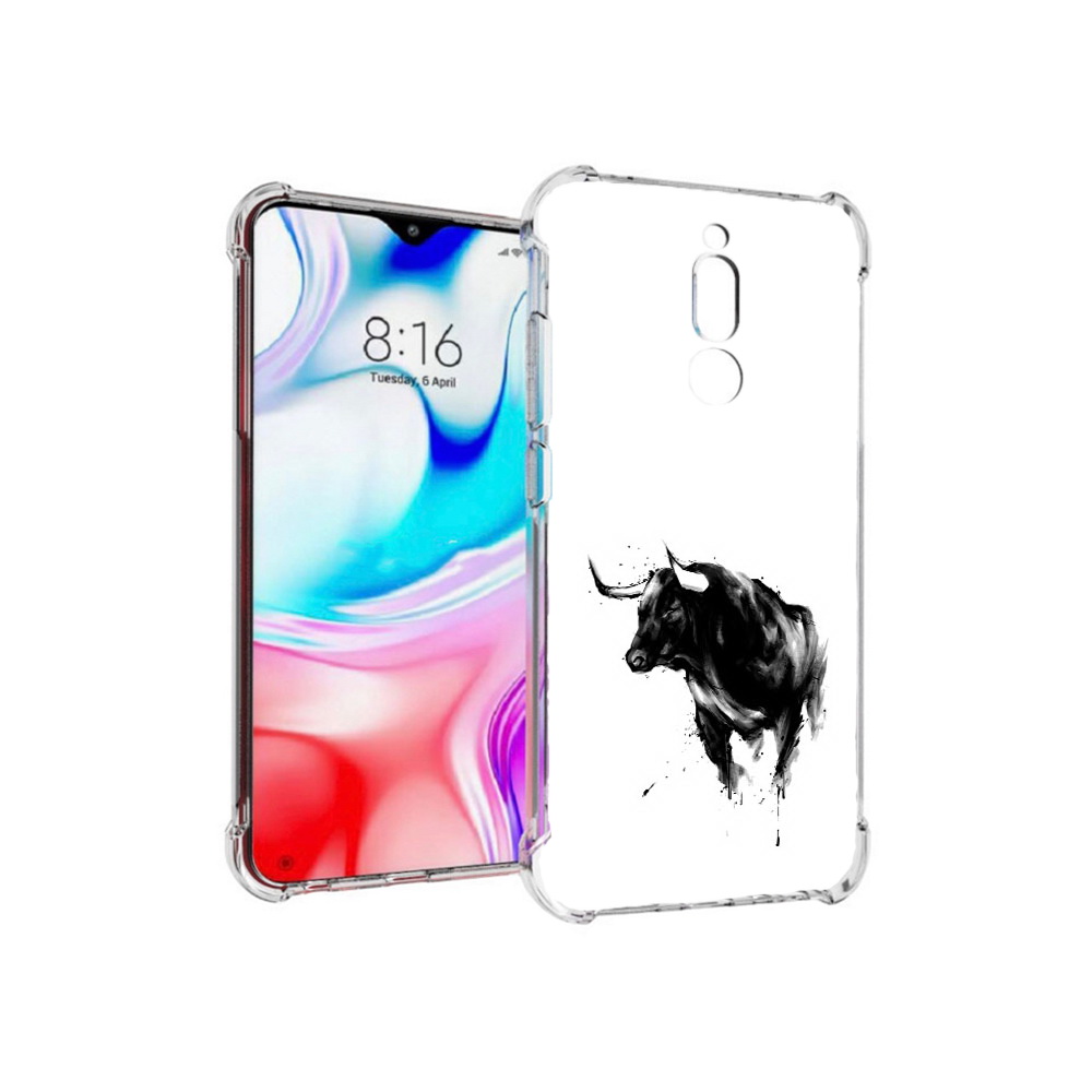 

Чехол MyPads Tocco для Xiaomi Redmi 8 бык (PT138911.300.254), Прозрачный, Tocco