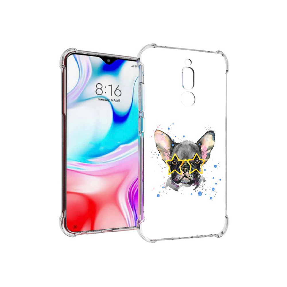 

Чехол MyPads Tocco для Xiaomi Redmi 8 буля в очках (PT138911.300.252), Прозрачный, Tocco