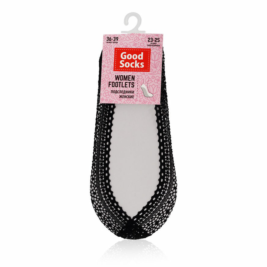 

Следки женские Good Socks черные 23-25, Черный