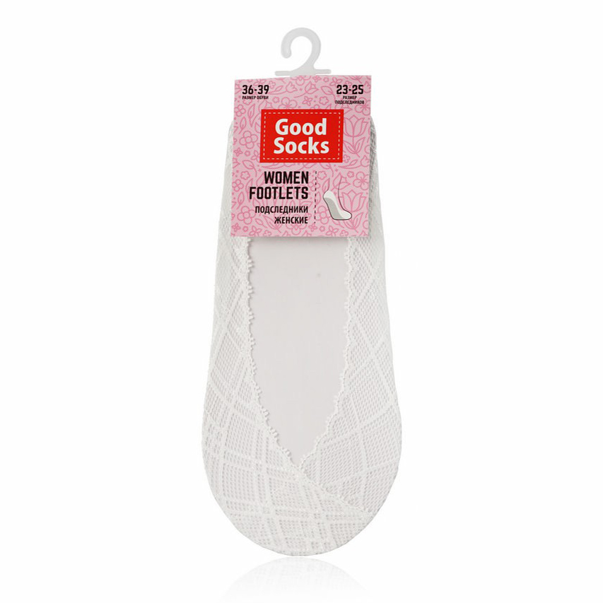 

Следки женские Good Socks белые 23-25, Белый