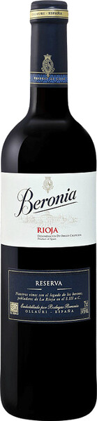 фото "beronia" reserva, rioja doc, 2017 gonzalez byass