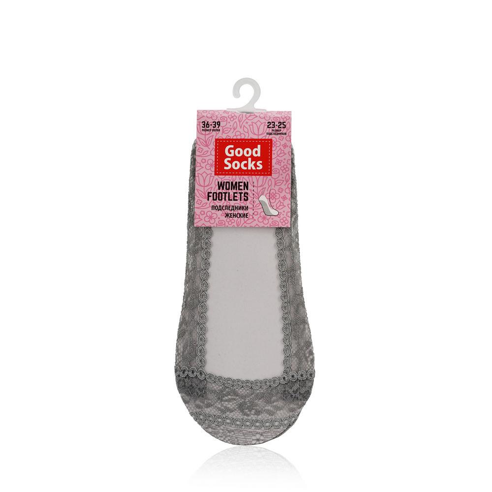 

Следки женские Good Socks серые 23-25, Серый