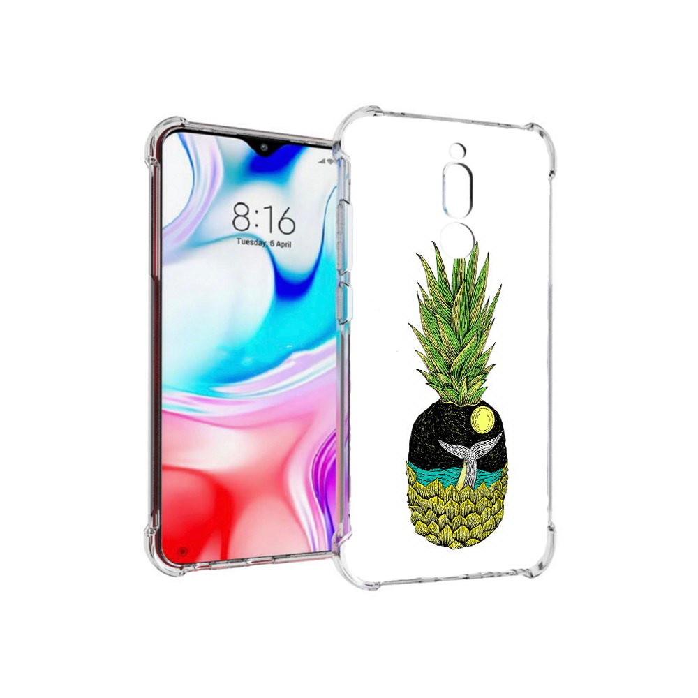 

Чехол MyPads Tocco для Xiaomi Redmi 8 ананас с китом (PT138911.300.220), Прозрачный, Tocco