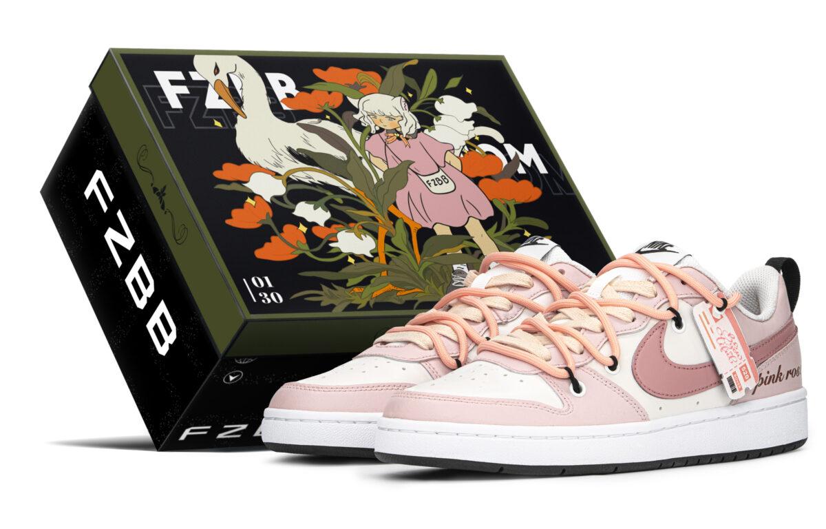 

Кеды унисекс Nike Court Borough FZBB GS белые 40 EU, Белый, Court Borough FZBB GS