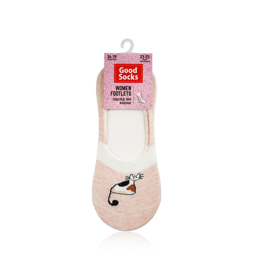 

Следки женские Good Socks розовые 23-25, Розовый