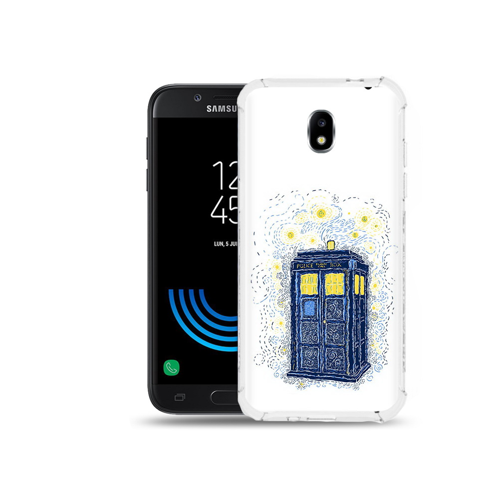 

Чехол MyPads Tocco для Samsung Galaxy J5 (2017) будка рисунок, Прозрачный, Tocco