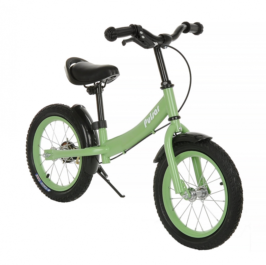 фото Беговел pituso pulsar air 14 green matt/зеленый матовый