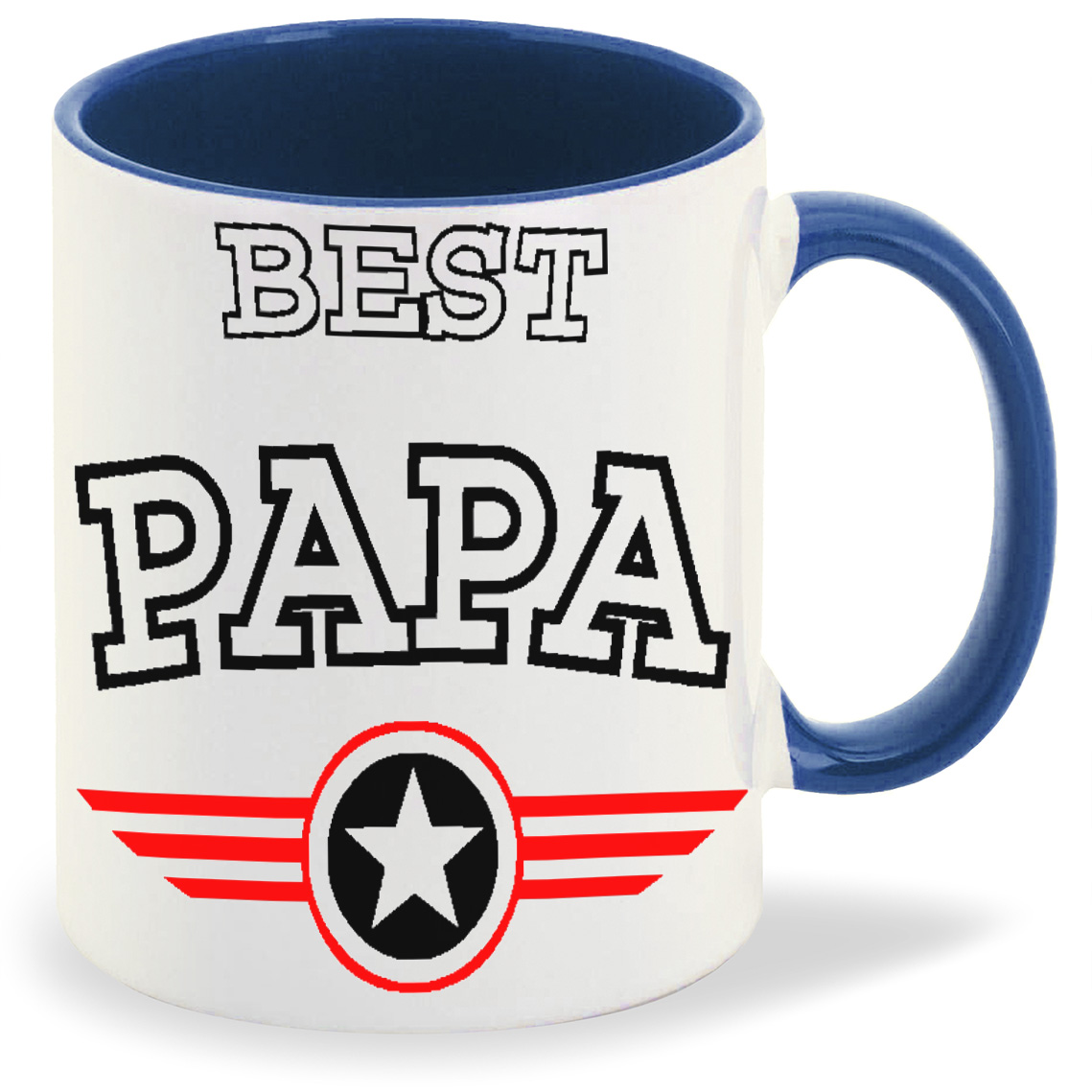 

Кружка CoolPodarok Best papa папа, Best papa папа