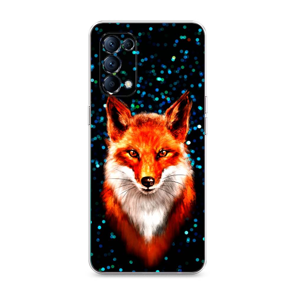 

Чехол Awog на Oppo Reno 5 "Волшебная лиса", Разноцветный, 255250-1