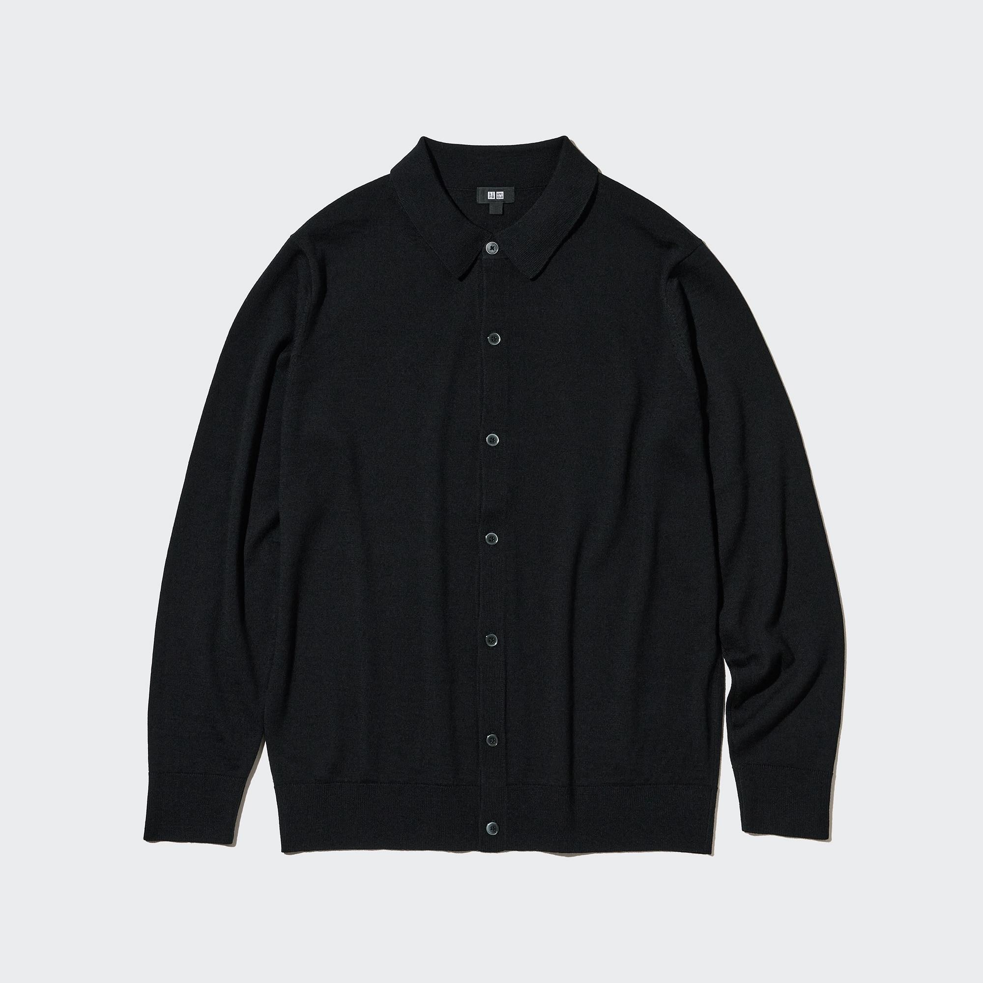 

Кардиган мужской UNIQLO 453184COL09 черный M (доставка из-за рубежа), 453184COL09