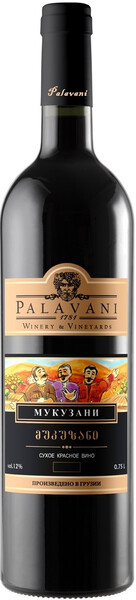 

Вино Palavani, Mukuzani, 0,75 л