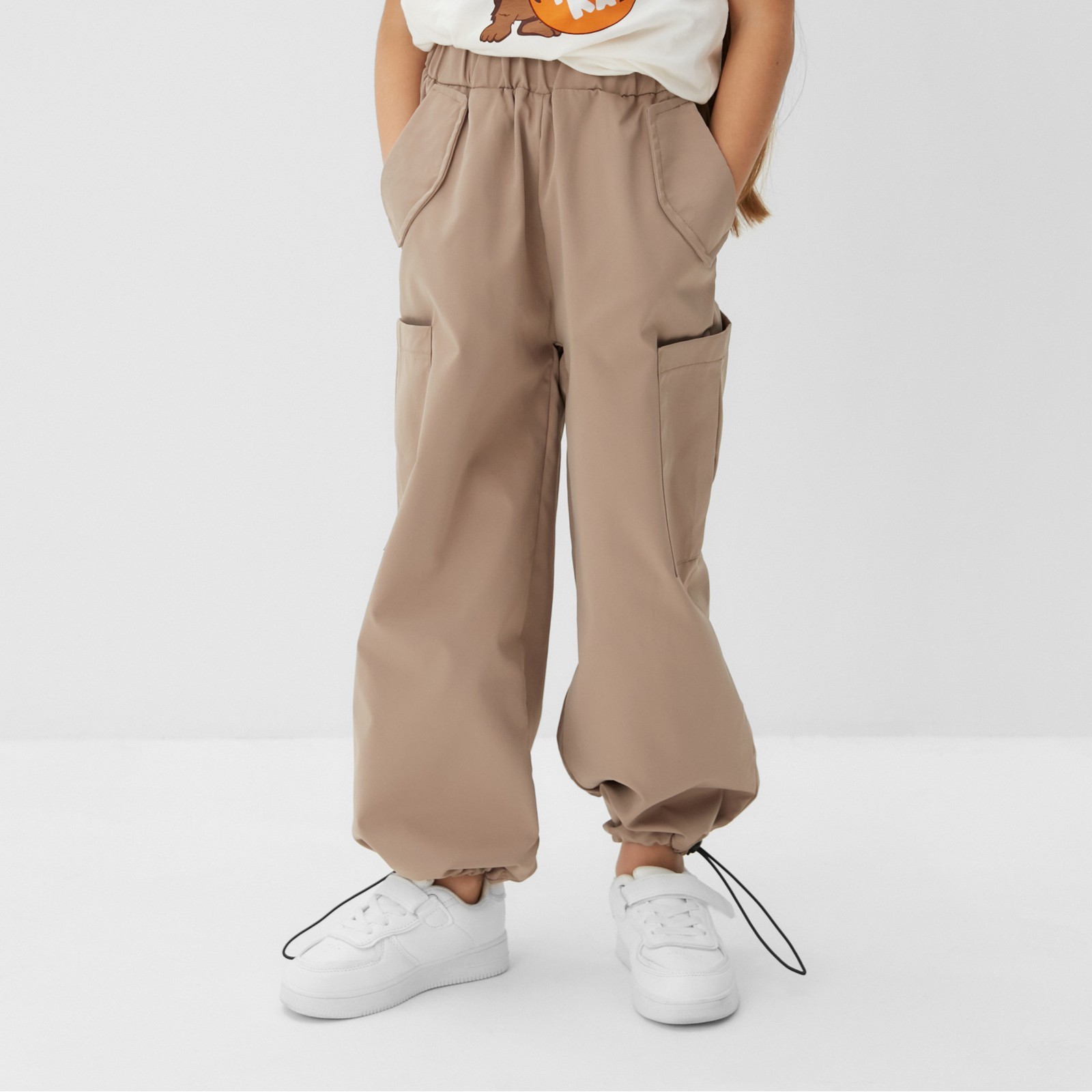 

Брюки детские KAFTAN Boss-01, бежевый, 98, Boss-01