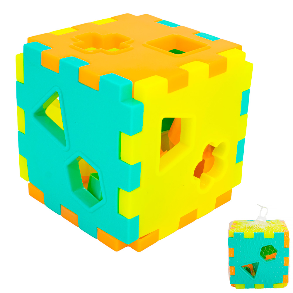 Логич. игрушка Куб (в сеточке) TB-130