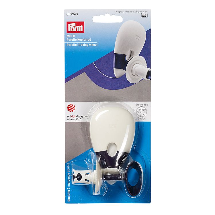 

Двойное копировальное колесико Multi, PRYM, Белый
