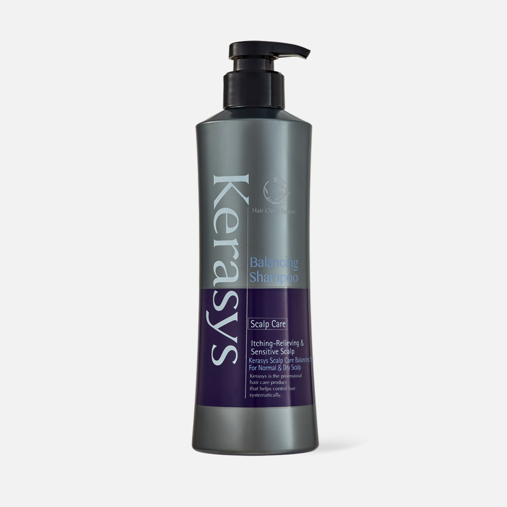 

Шампунь KeraSys Scalp Balancing Shampoo для лечения кожи головы 600 мл, Balancing Scalp Care