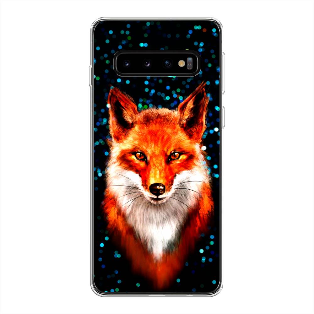

Чехол Awog на Samsung Galaxy S10 + "Волшебная лиса", Разноцветный, 27150-1