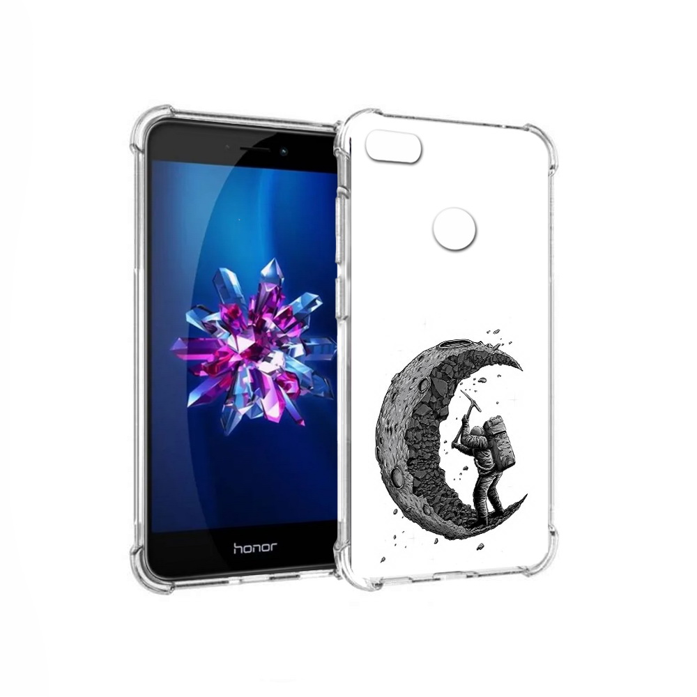 

Чехол MyPads Tocco для Honor 8 Lite камненная луна (PT62584.26.384), Прозрачный, Tocco