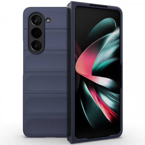 

Пластиковый чехол Flex Matte для Samsung Galaxy Z Fold 5, синий, Flex Matte
