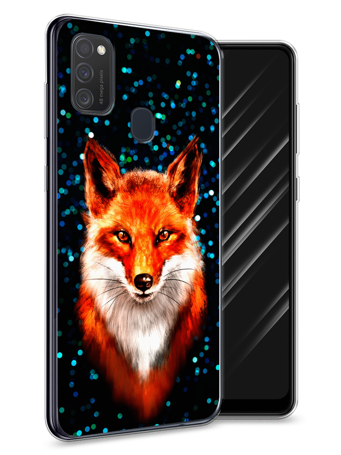 

Чехол Awog на Samsung Galaxy M21 "Волшебная лиса", Разноцветный, 29750-1