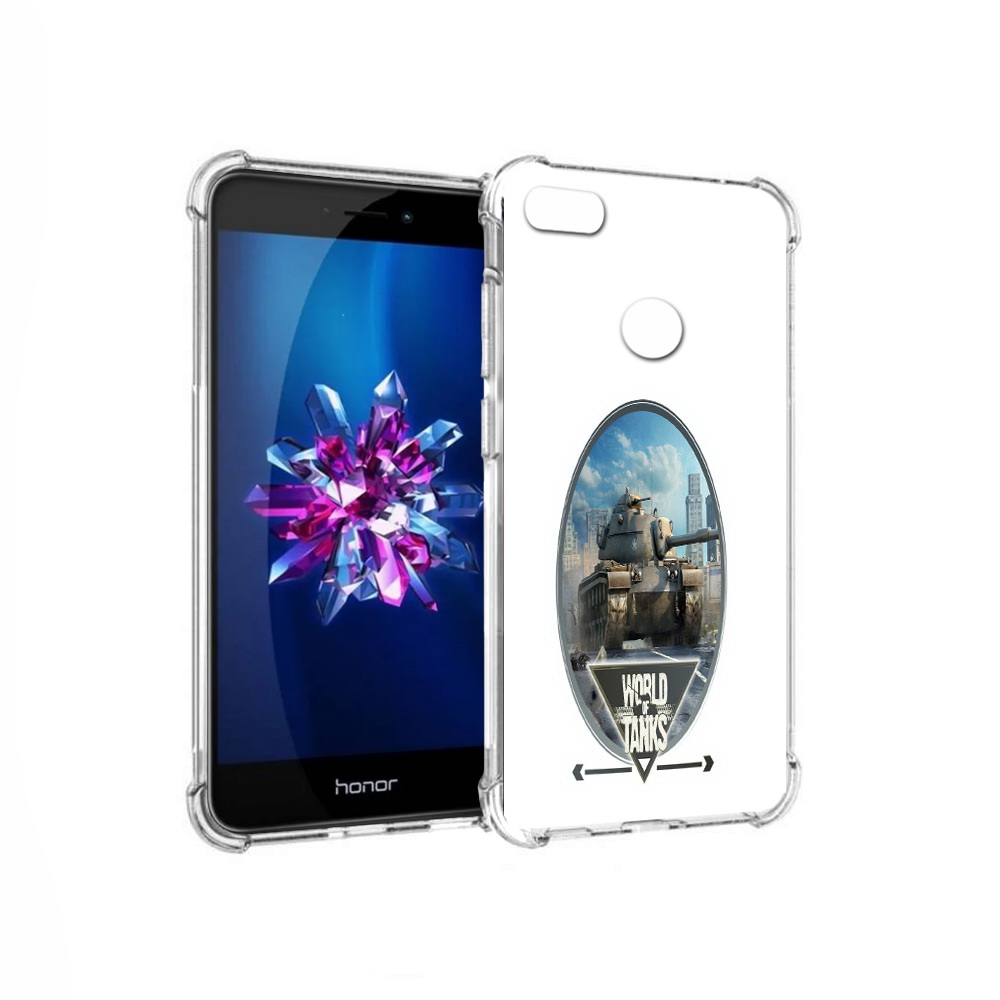 

Чехол MyPads Tocco для Honor 8 Lite игра с танками (PT62584.26.375), Прозрачный, Tocco