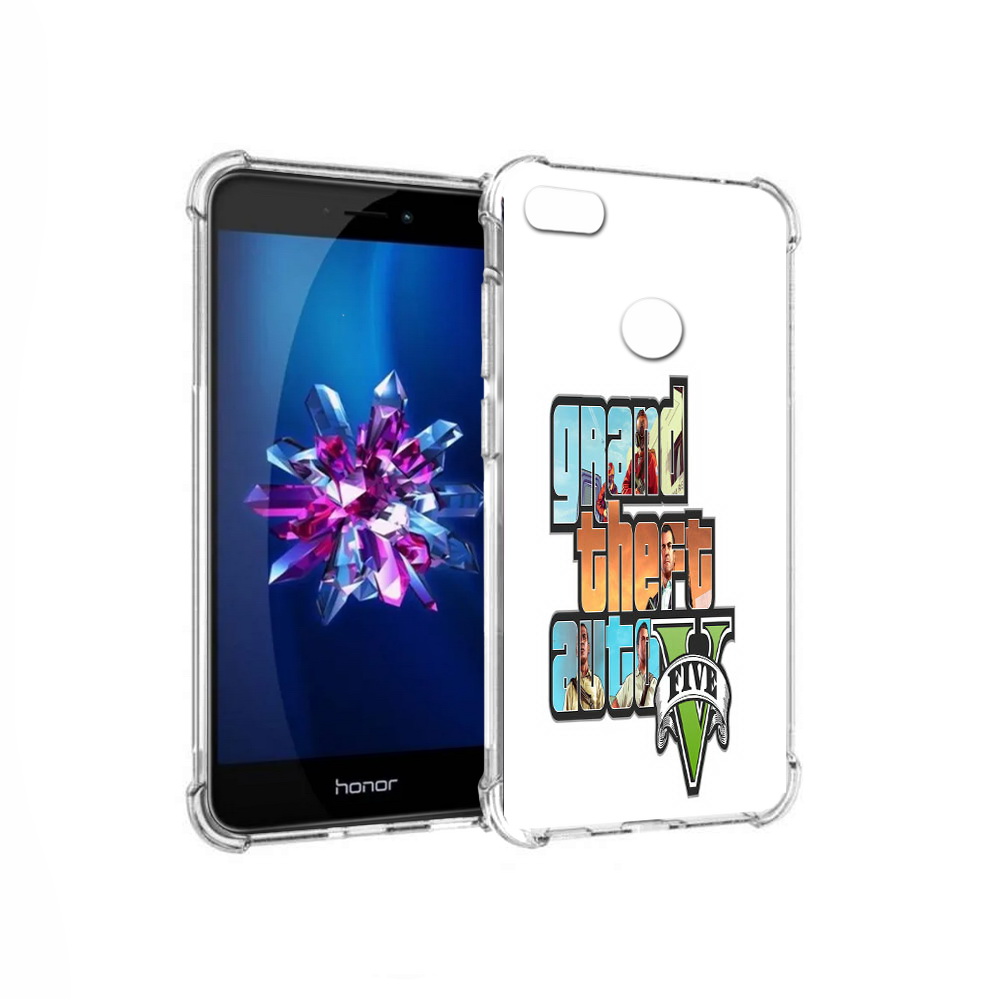 

Чехол MyPads Tocco для Honor 8 Lite игра гта (PT62584.26.373), Прозрачный, Tocco