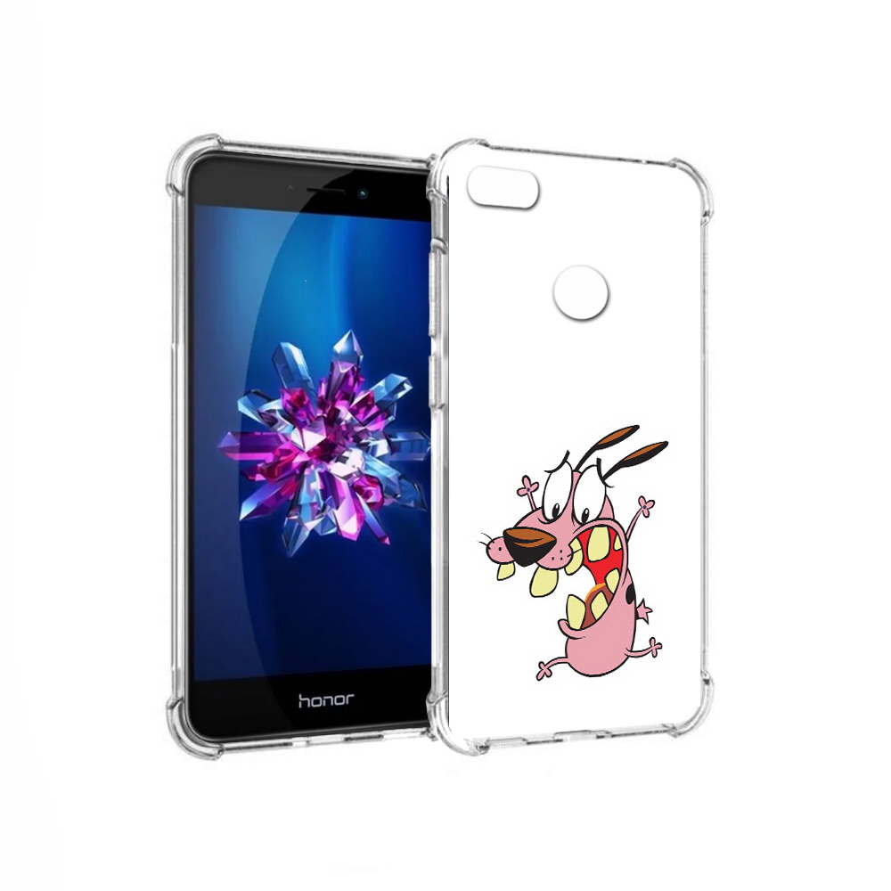 

Чехол MyPads Tocco для Honor 8 Lite зубастый бобик (PT62584.26.371), Прозрачный, Tocco