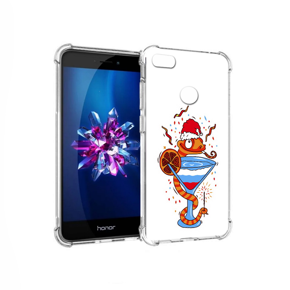 

Чехол MyPads Tocco для Honor 8 Lite змейка (PT62584.26.364), Прозрачный, Tocco