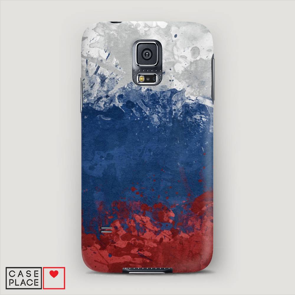 

Чехол Awog "Флаг России неровный" для Samsung Galaxy S5 mini, 24220-4