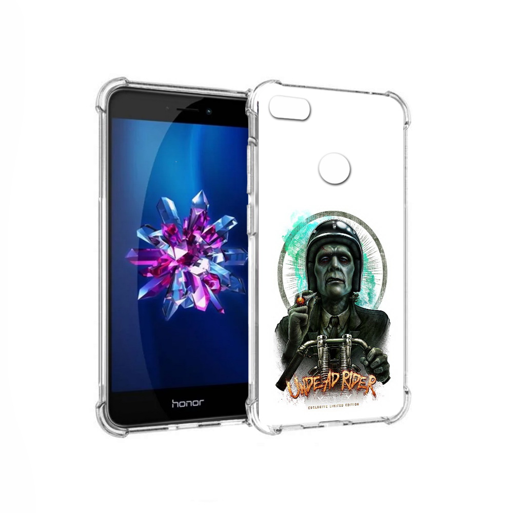 

Чехол MyPads Tocco для Honor 8 Lite зеленый мужчина с сигаретой на мотоцикле, Прозрачный, Tocco