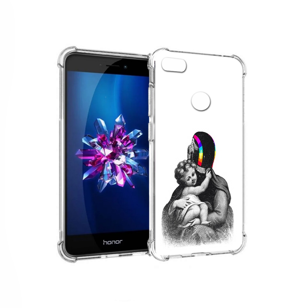 

Чехол MyPads Tocco для Honor 8 Lite защитник в шлеме (PT62584.26.350), Прозрачный, Tocco