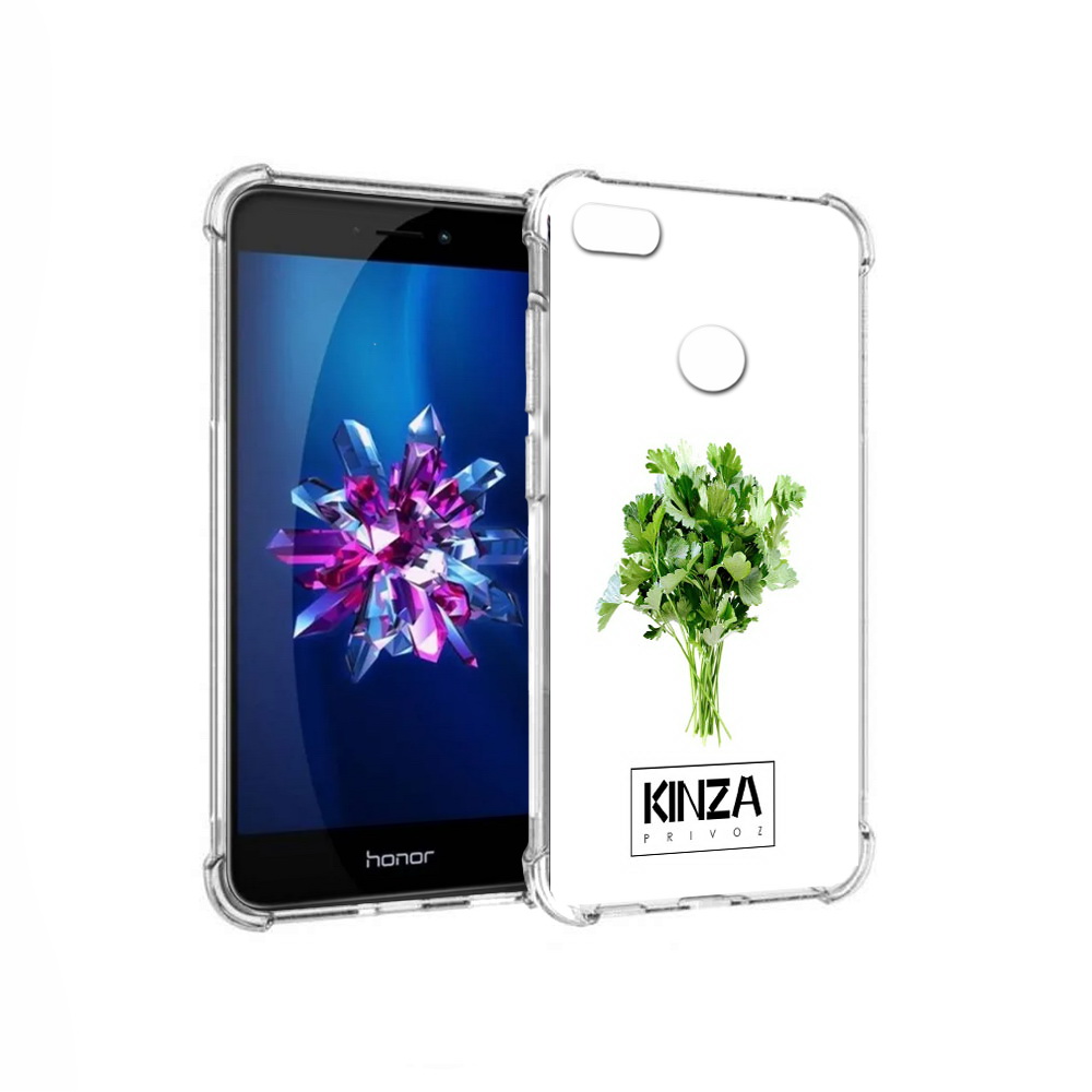 

Чехол MyPads Tocco для Honor 8 Lite Бренд Кинза (PT62584.26.35), Прозрачный, Tocco