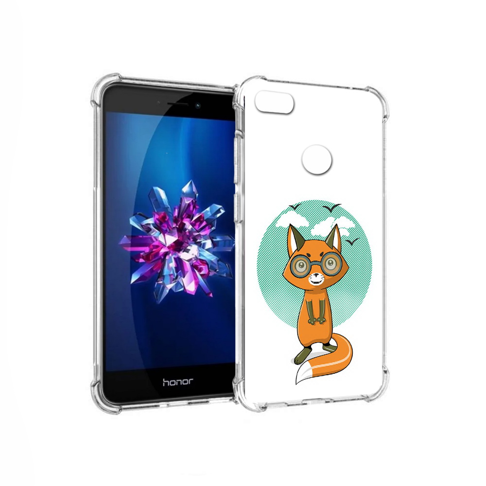 

Чехол MyPads Tocco для Honor 8 Lite задумчивая лиса (PT62584.26.348), Прозрачный, Tocco