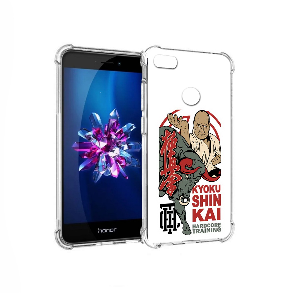 

Чехол MyPads Tocco для Honor 8 Lite единоборства рисунок (PT62584.26.343), Прозрачный, Tocco