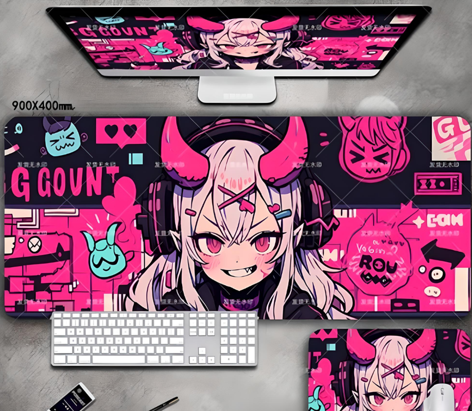 

Игровой коврик для мыши и клавиатуры ANIME 1Overlock-09 (1Overlock-09), Разноцветный, 1Overlock-09