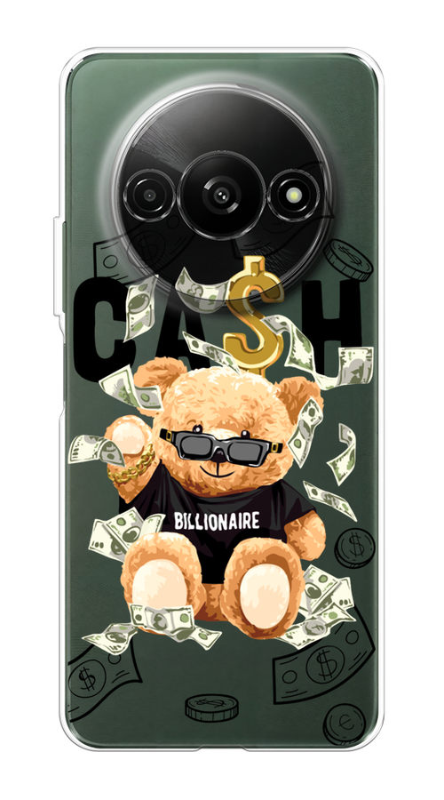 

Чехол на Redmi A3 "Big cash", Черный;серый;бежевый, 321250-1