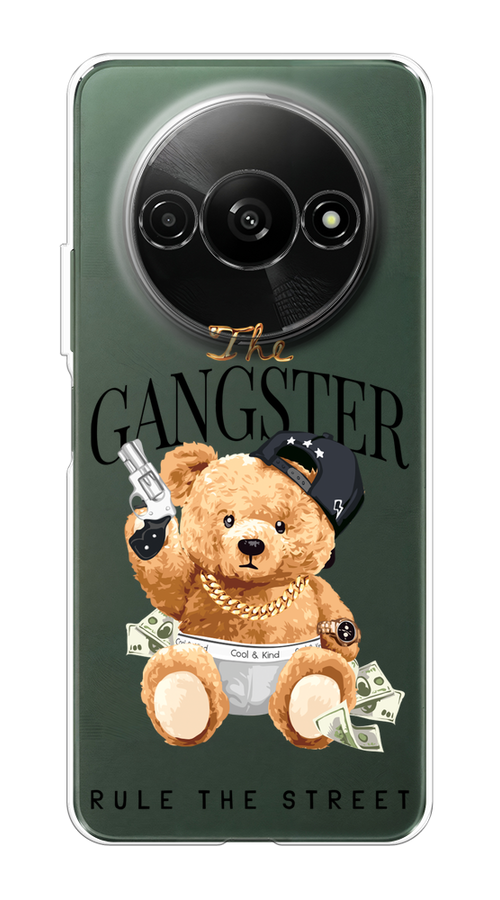 

Чехол на Redmi A3 "The Gangster", Бежевый;серый;черный, 321250-1