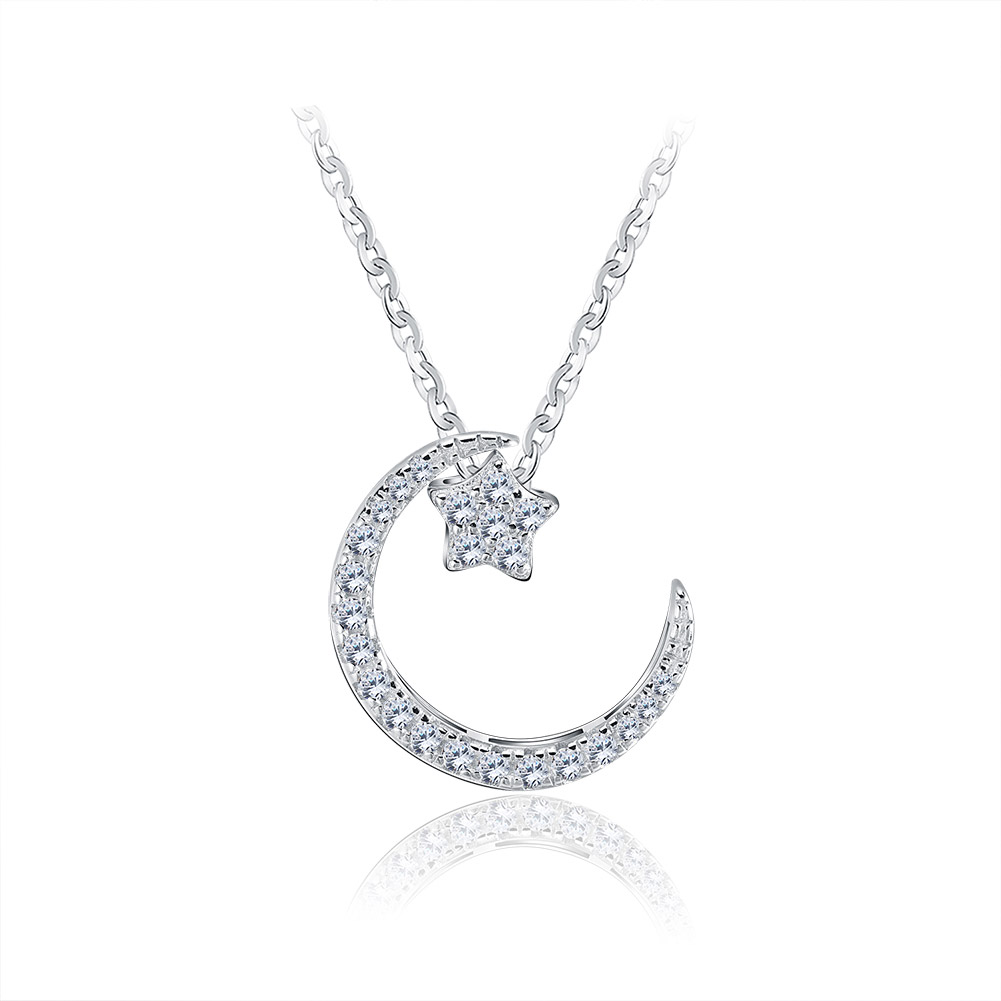 

Колье из серебра с цирконом 43 см VENEW SN06, SN06