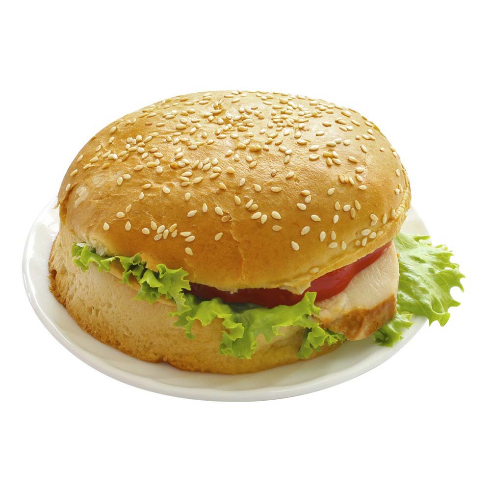 

Бургер Командор с копченой курицей 160 г