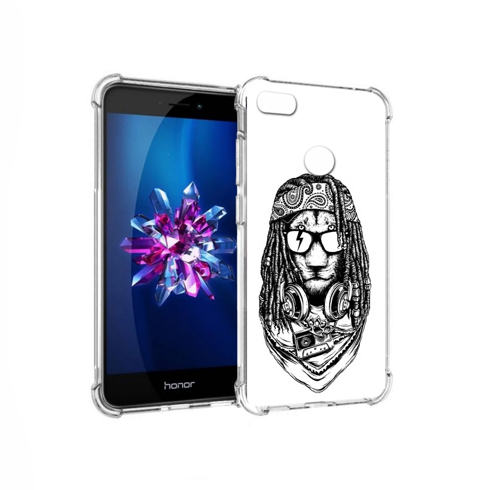 

Чехол MyPads Tocco для Honor 8 Lite дреды льва (PT62584.26.338), Прозрачный, Tocco