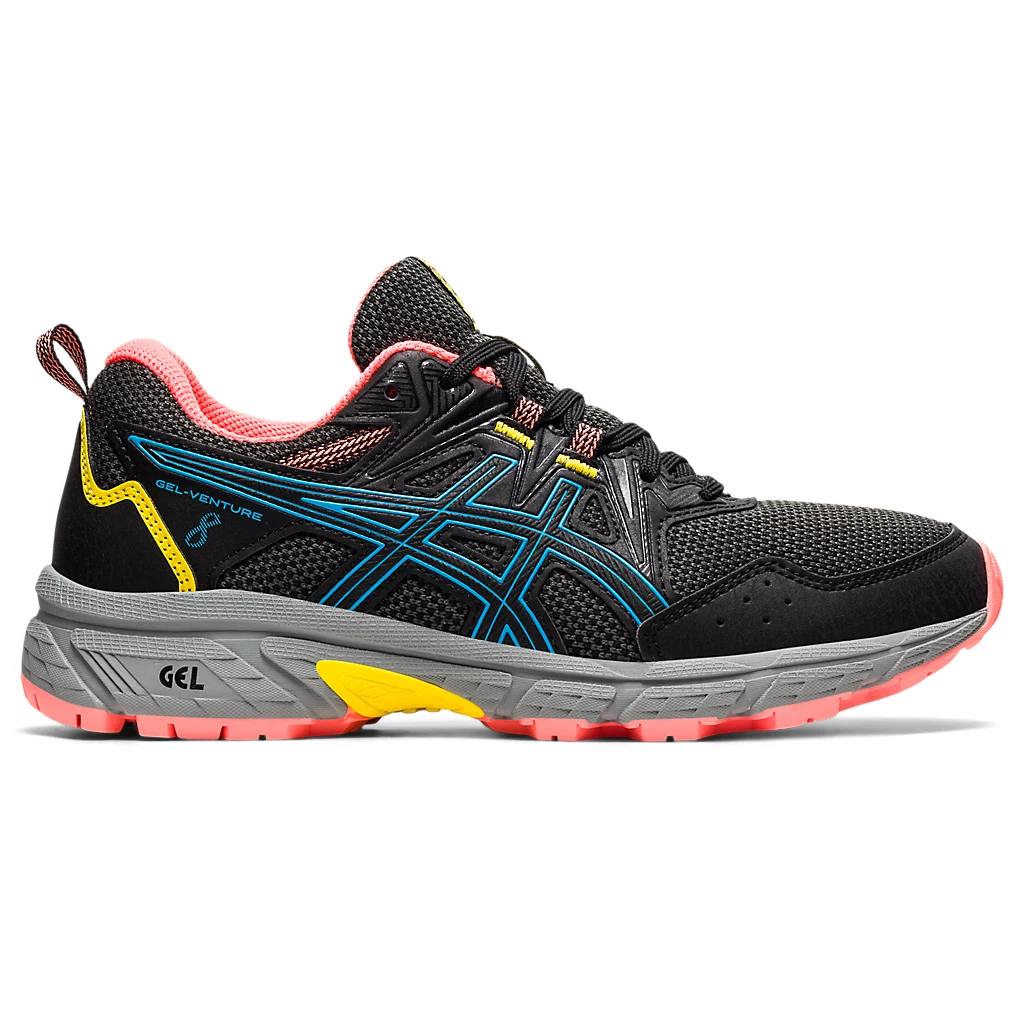 фото Кроссовки женские asics gel-venture 8 черные 6 us