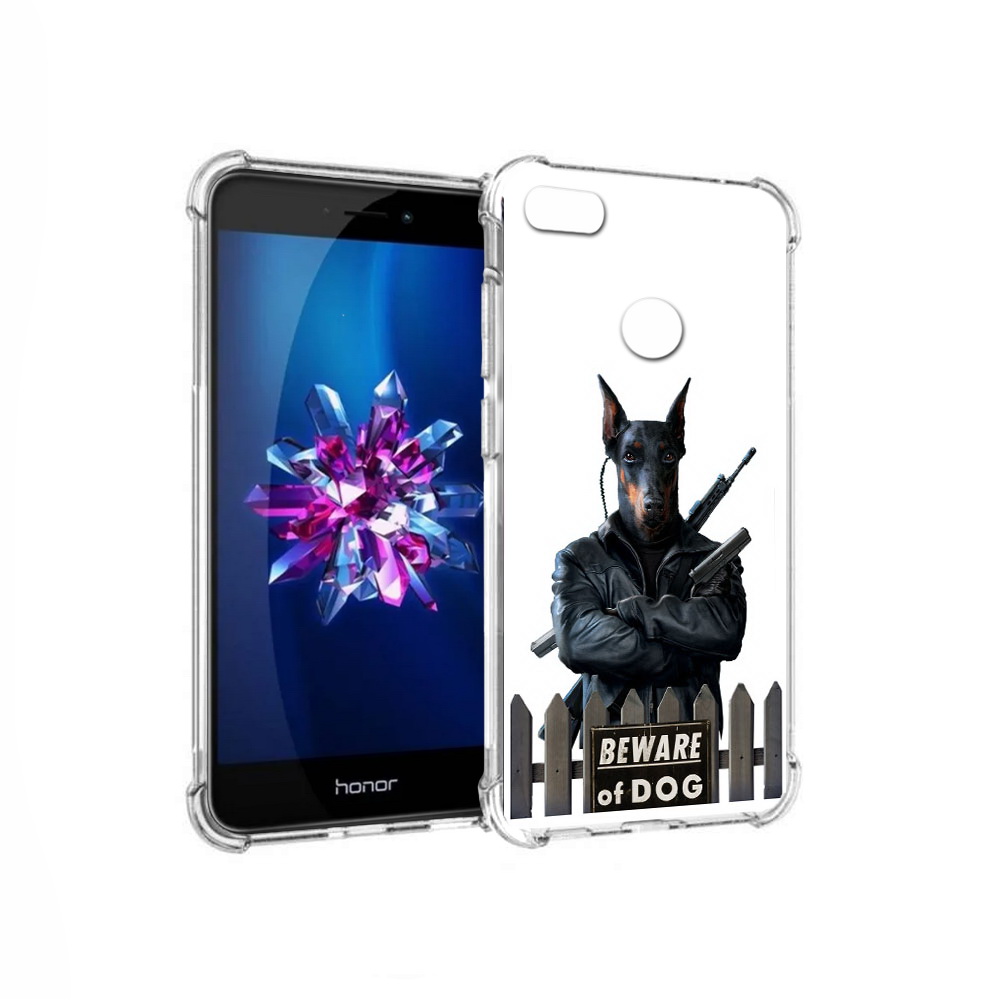 

Чехол MyPads Tocco для Honor 8 Lite доберман (PT62584.26.332), Прозрачный, Tocco