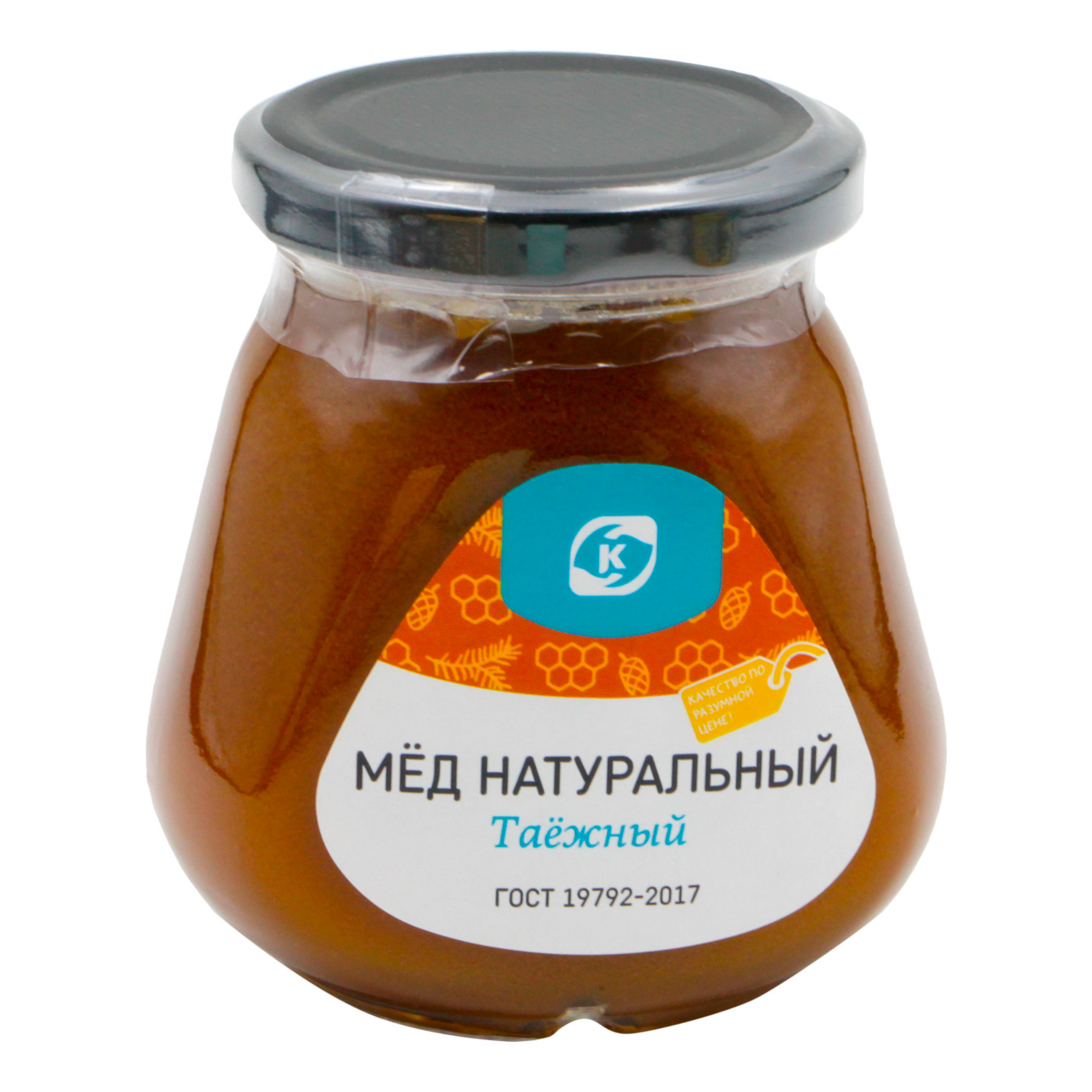 

Мед Командор Таежный натуральный 350 г