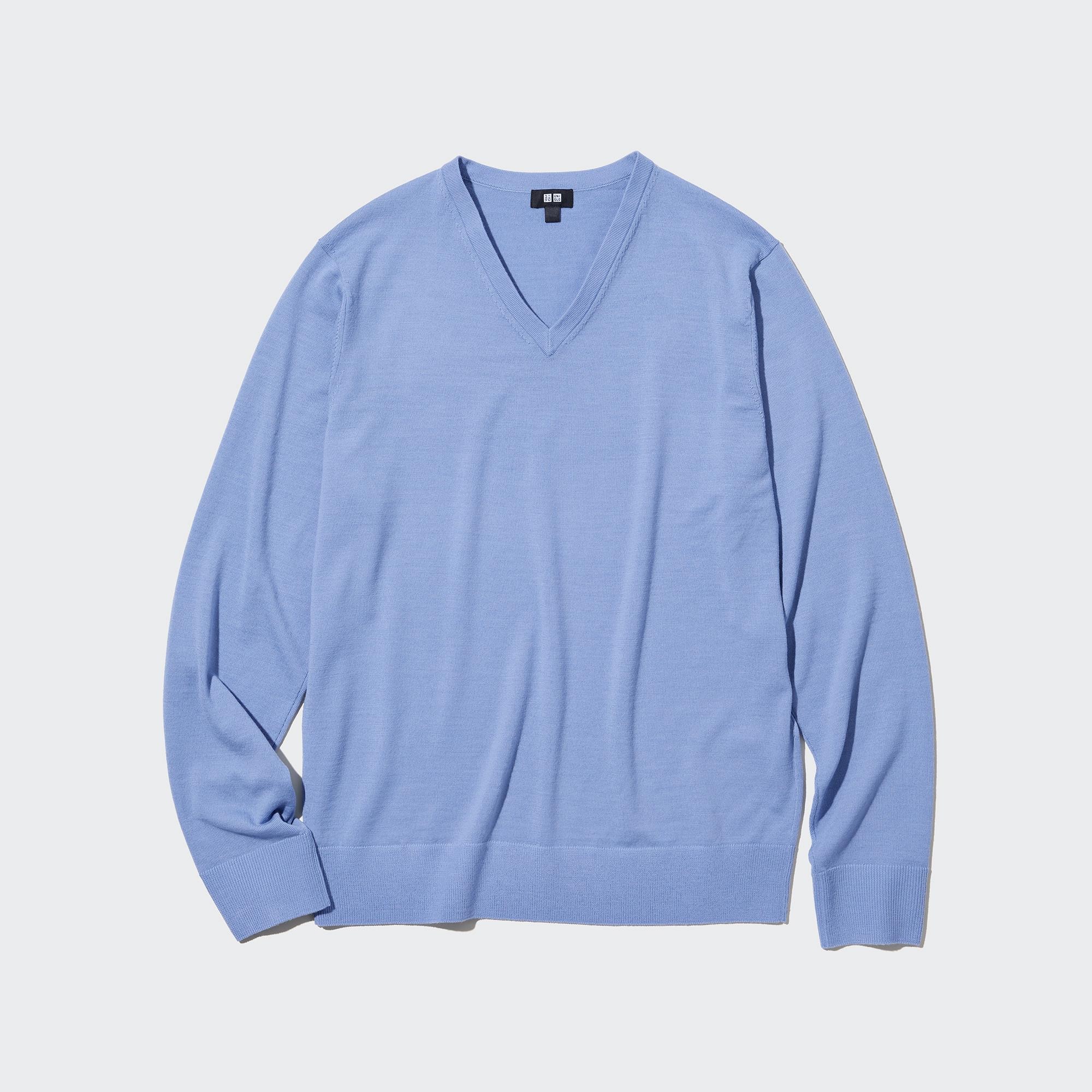 

Пуловер мужской UNIQLO 450536COL62 синий S (доставка из-за рубежа), 450536COL62