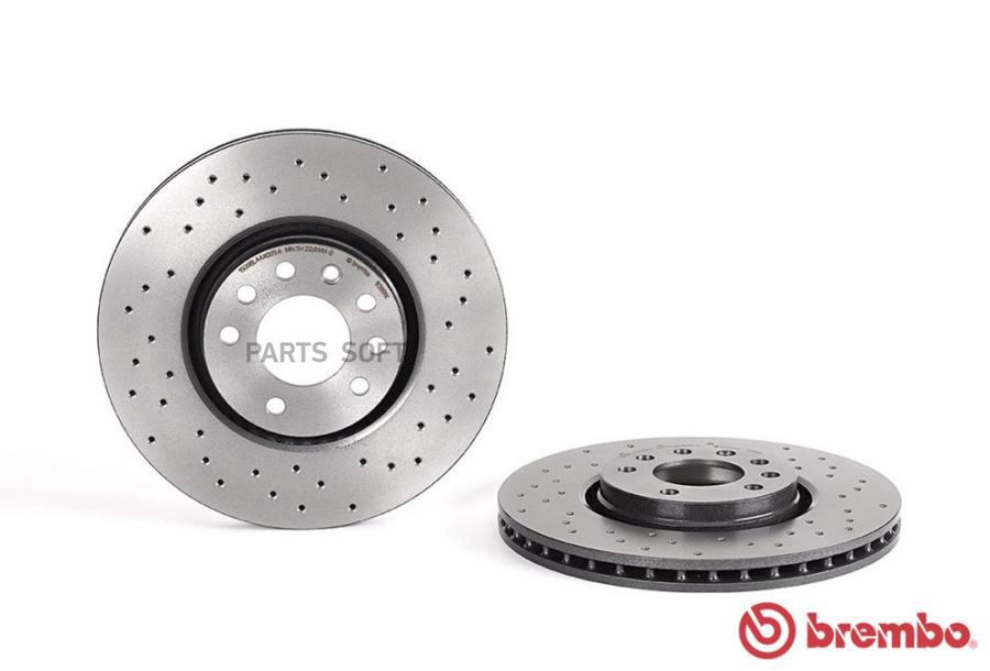 

Тормозной диск brembo комплект 1 шт. 0993691X